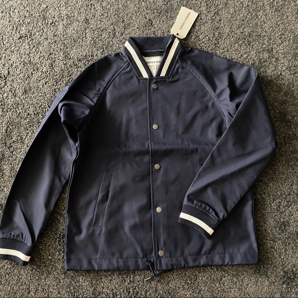 1169 roamers & seekers varsity jacket navy - Picture 3 of 4